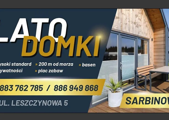 Holiday home Lato Domki, 200 M Do Morza, Basen,parking Monitorowany,plac Zabaw